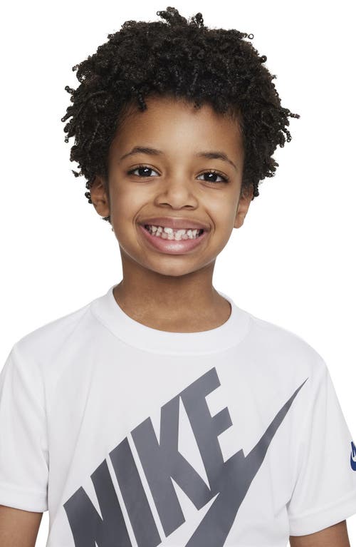 Nike Kids' Futura Graphic Tee & Shorts Set In Midnight