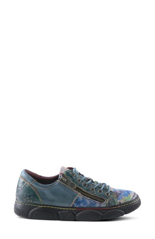 L'artiste By Spring Step Danli Sneaker In Blue Multi