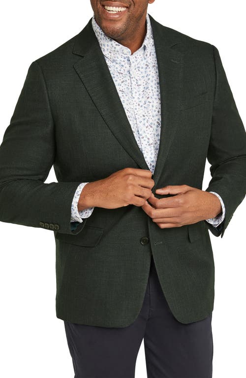 Shop Johnny Bigg Evans Textured Blazer In Pine