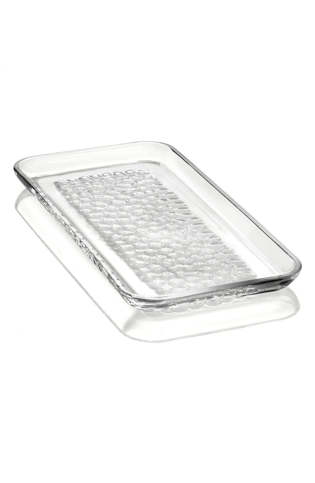 Orrefors 'Pearl' Rectangular Lead Crystal Platter Nordstrom