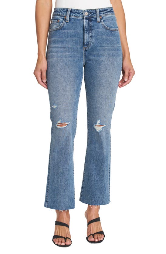 Pistola Lennon High Waist Ankle Bootcut Jeans In Denny