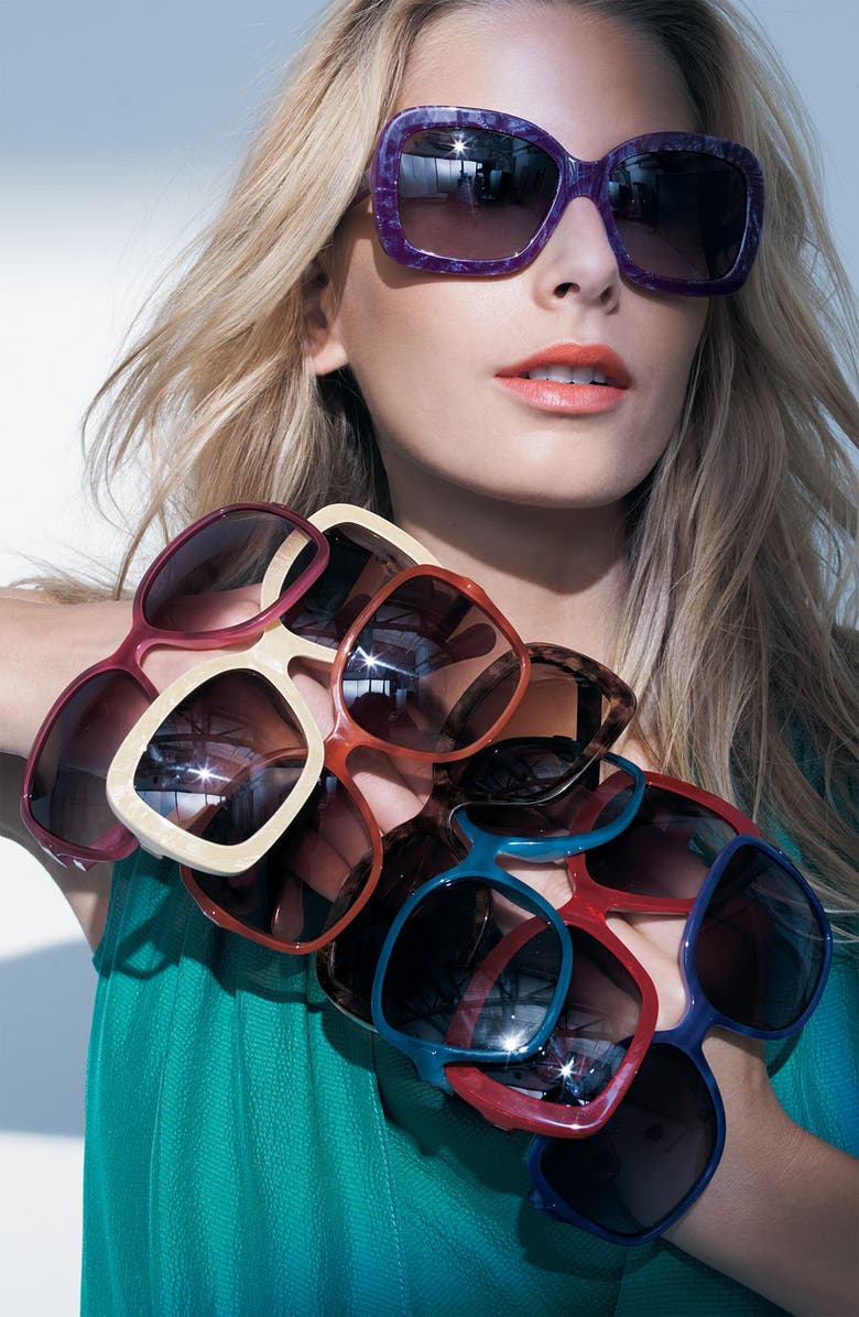 D&G 'Large Glam' Square Sunglasses | Nordstrom