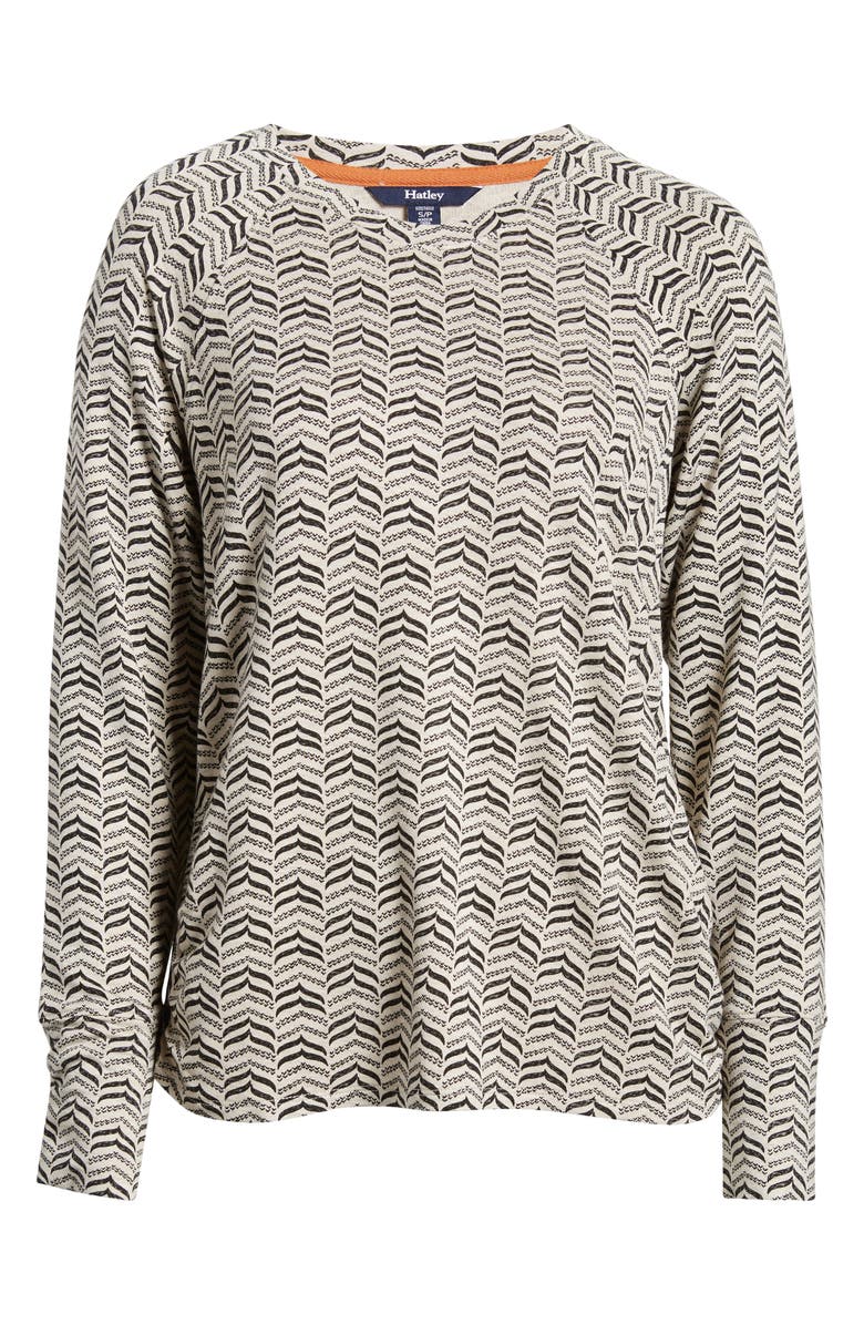 Hatley Chantel Long Sleeve Ruched T-Shirt, Alternate, color,