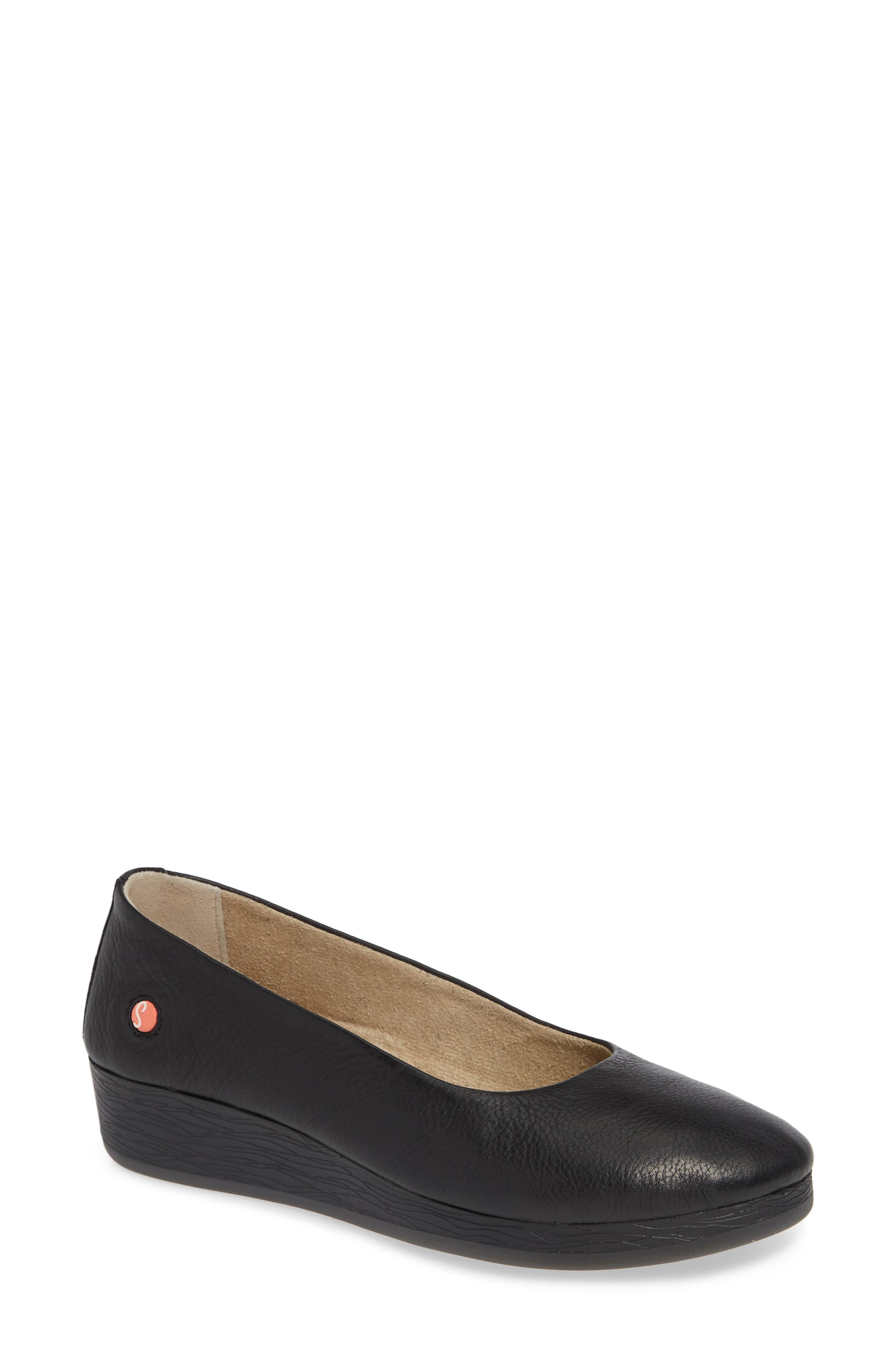 Softinos By Fly London Asa Soft Flat - Black