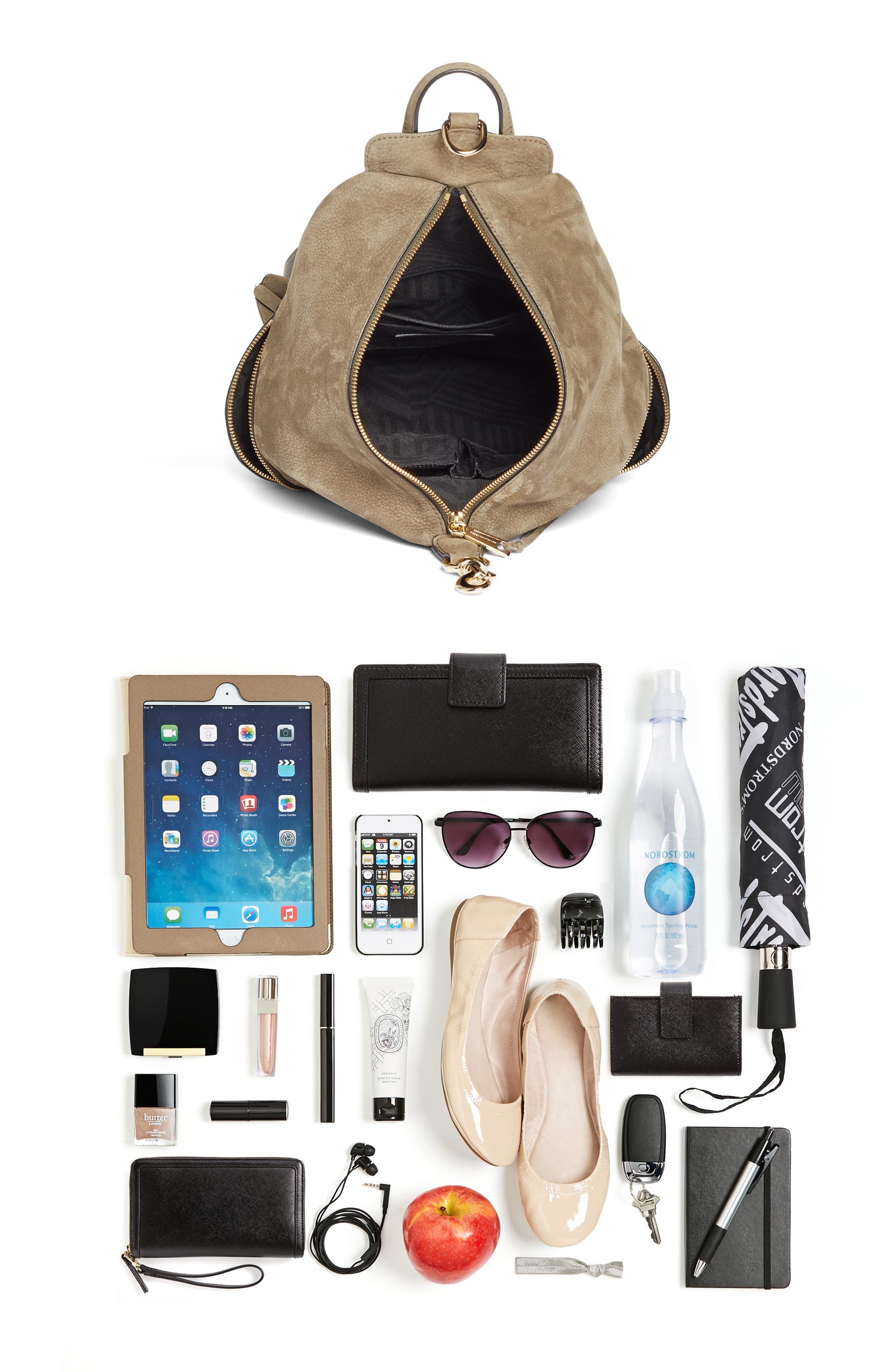 nordstrom shoes galleria on Rebecca Minkoff Julian Nubuck Backpack Nordstrom Rack