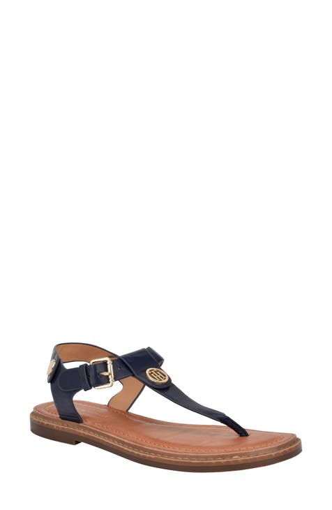 Tommy Hilfiger Women's Seasonal Webbing Sandal Flat Espadrille