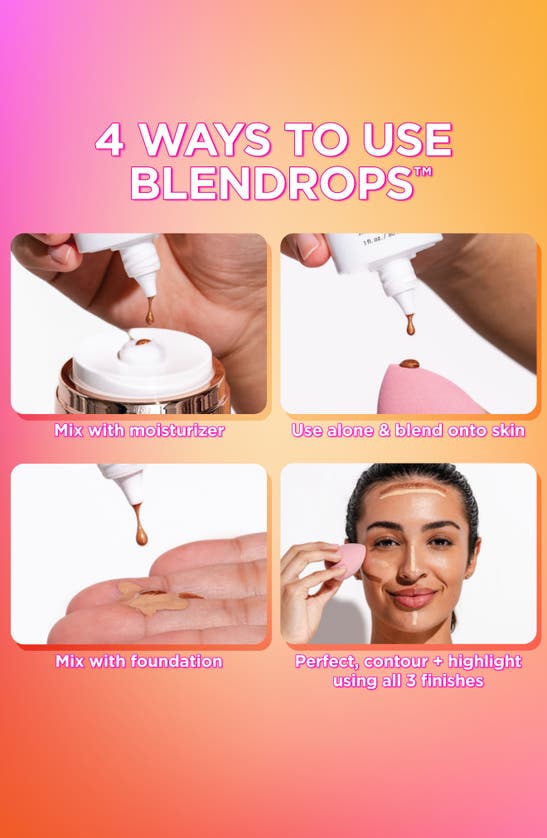 Beautybio Bronzing Blendrops™ Broad Spectrum Spf 40 Oil Control Sun-kissed Finish Priming Drops
