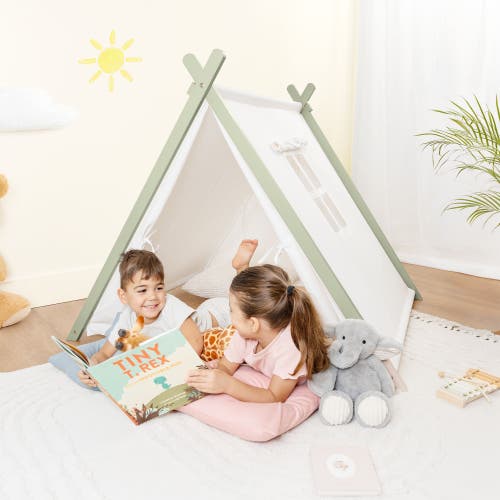 Shop Comfy Cubs Kids Indoor Play Tent In Sage