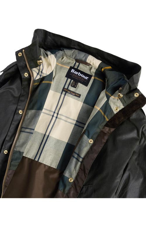 BARBOUR BARBOUR INEZ WAXED COTTON JACKET