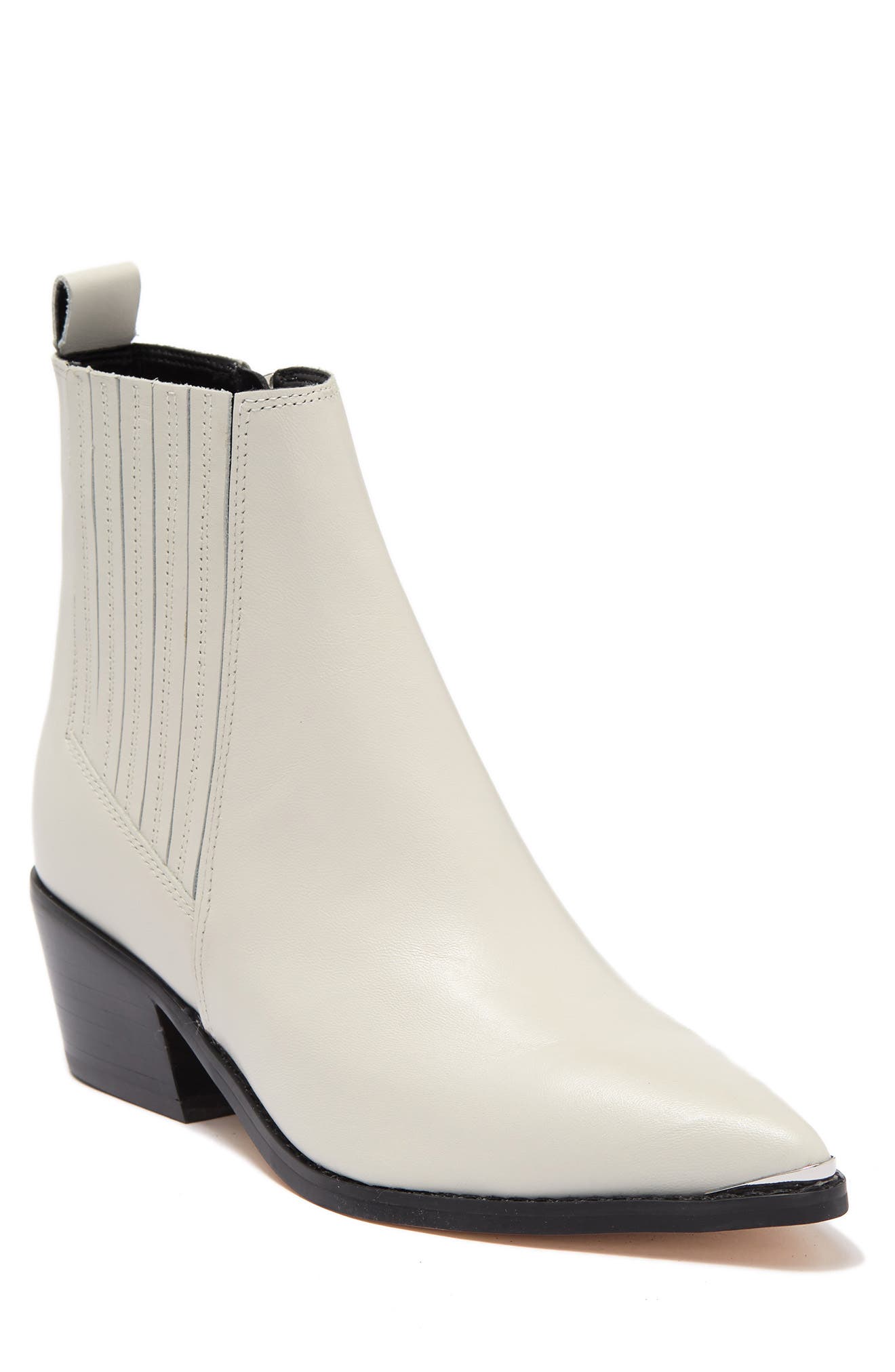 comfortable white booties