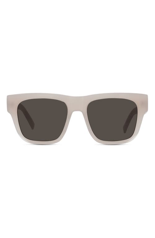 Givenchy 52mm Polarized Square Sunglasses in Beige/Other /Brown at Nordstrom