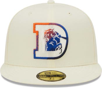 Men's New Era Black Denver Broncos Color Dim 59FIFTY Fitted Hat 