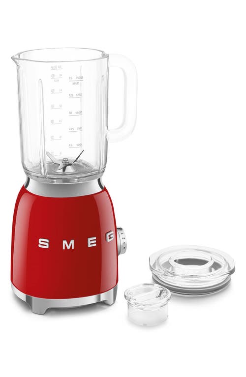 Shop Smeg '50s Retro Style Blender In Red