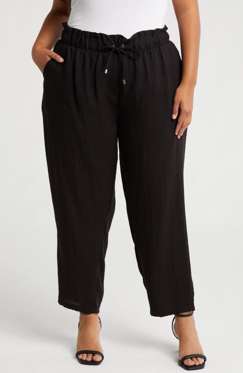 Drawstring Pull-On Pants (Plus)