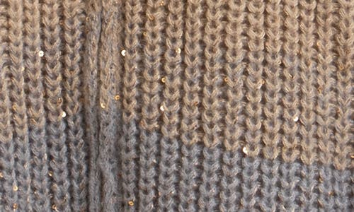 Shop Saachi Sequin Crocheted Zip-up Cardigan In Brown