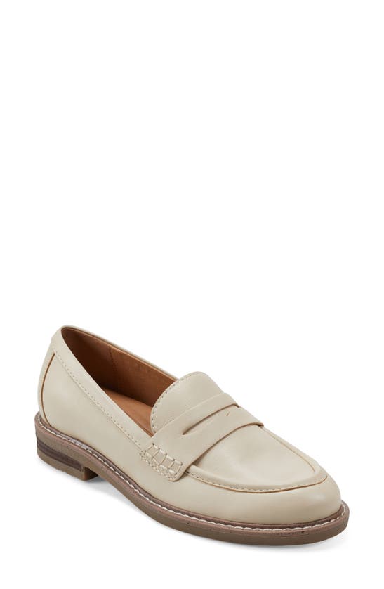 Shop Earth Javas Penny Loafer In Ivory