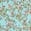 selected Turquoise Coral Floral color