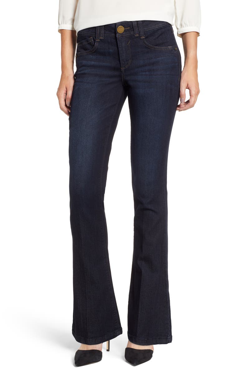 WIT & WISDOM Ab-solution Itty Bitty Bootcut Jeans, Main, color, INDIGO