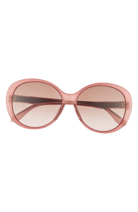 59mm Oval Sunglasses