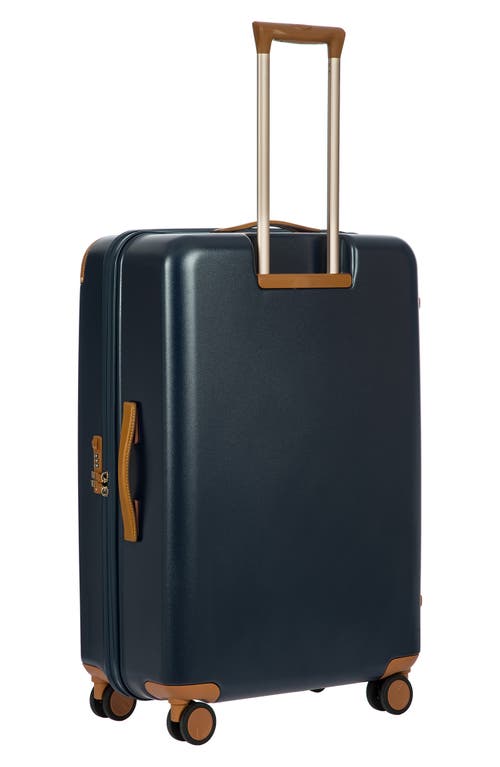 Shop Bric's Amalfi 30" Spinner Suitcase In Blue/tan