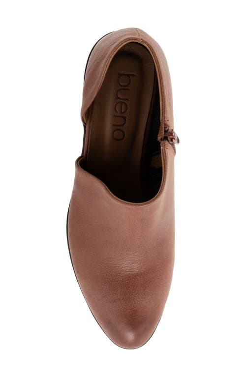 Bueno Caitlin Zip Bootie In Tobacco