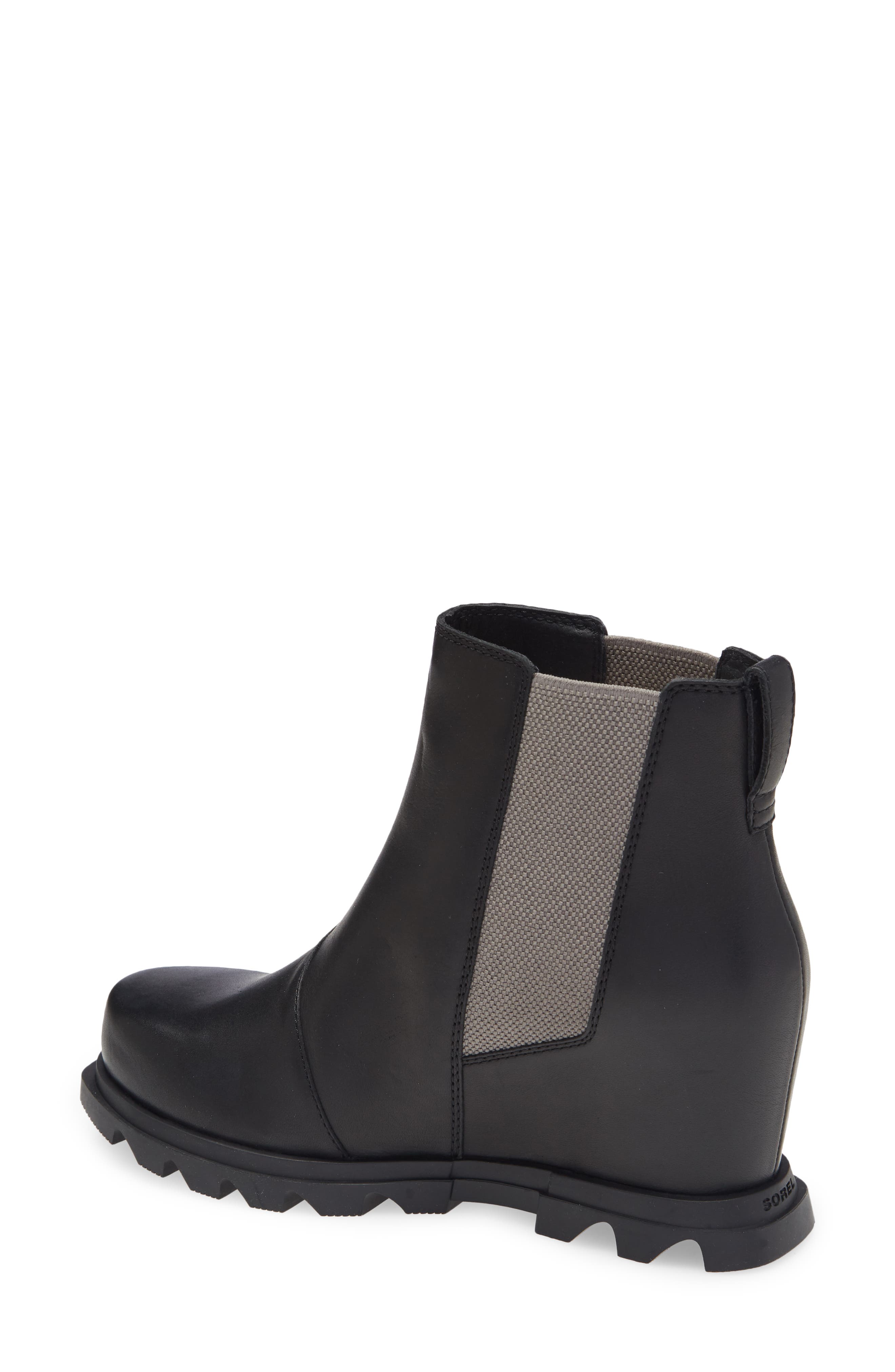 sorel joan wedge chelsea boot