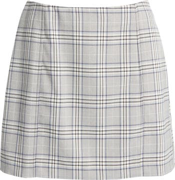 Plaid skirt clearance nordstrom