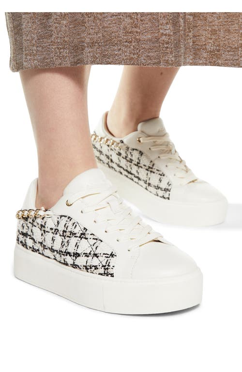 Shop Aldo Tavi Platform Sneaker In White