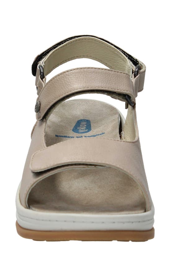 Shop Wolky Adura Slingback Platform Sandal In Beige Biocare