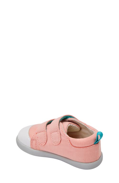 Ten Little First Walkers Sneaker In Rose Pink