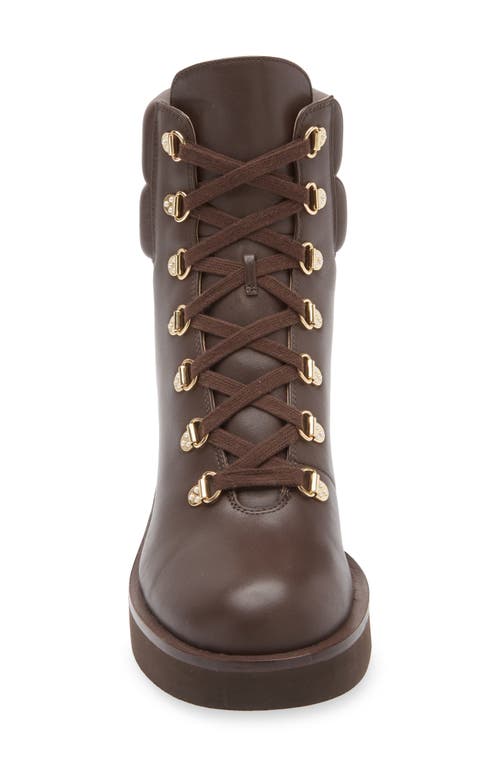 Stuart Weitzman Sussex Hiker Boot In Walnut Tonal