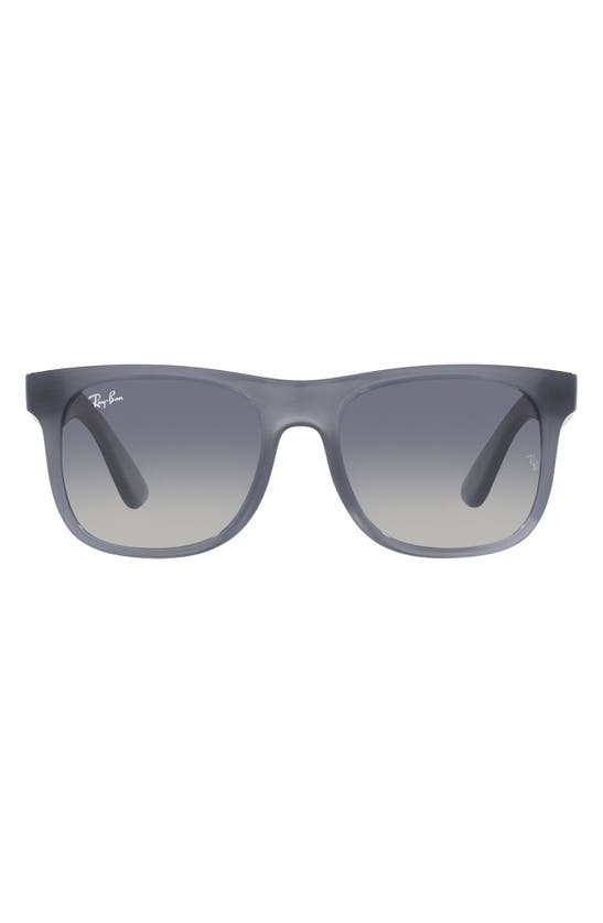 RAY BAN RAY-BAN KIDS' JUNIOR JUSTIN 48MM GRADIENT SMALL SQUARE SUNGLASSES