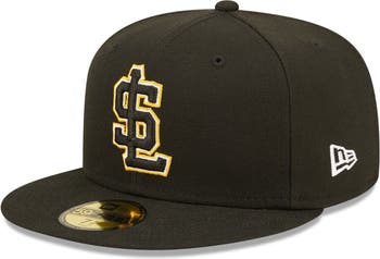Men's Salt Lake Bees New Era Gold Authentic Collection 59FIFTY