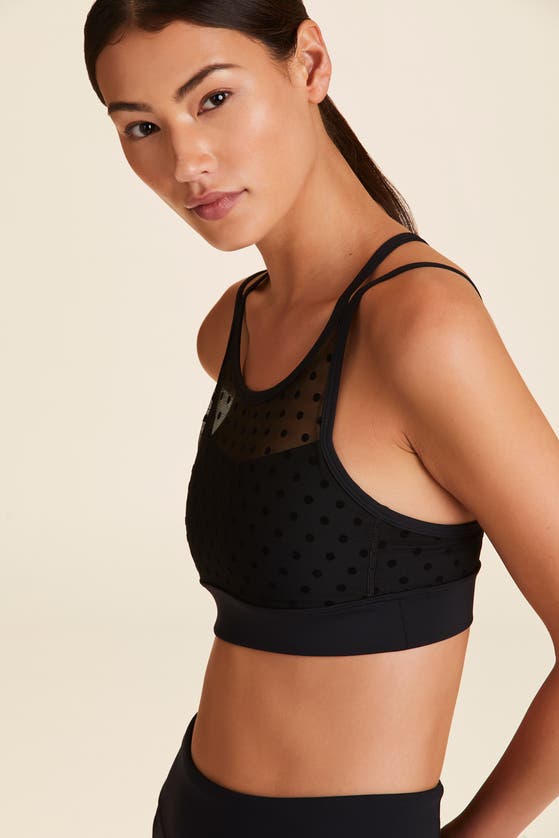 Shop Alala Mirage Cami Bra In Tulle Dot