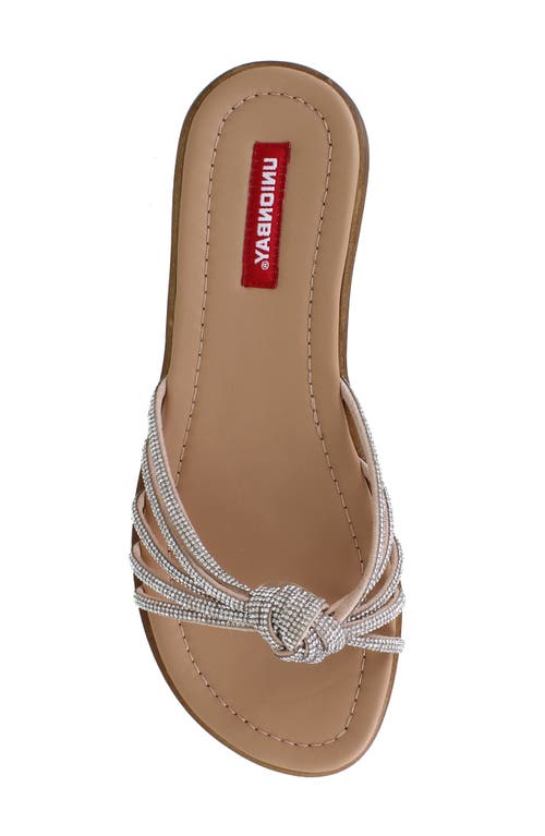Shop Unionbay Gretta Knot Sandal In Silver