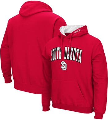 Colosseum Red Louisville Cardinals Big & Tall Arch & Logo 2.0 Pullover Hoodie
