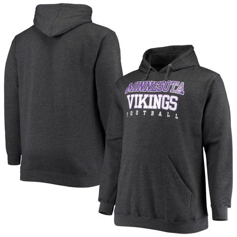 Lids Tennessee Titans Fanatics Branded Big & Tall Practice Pullover Hoodie  - Heathered Charcoal