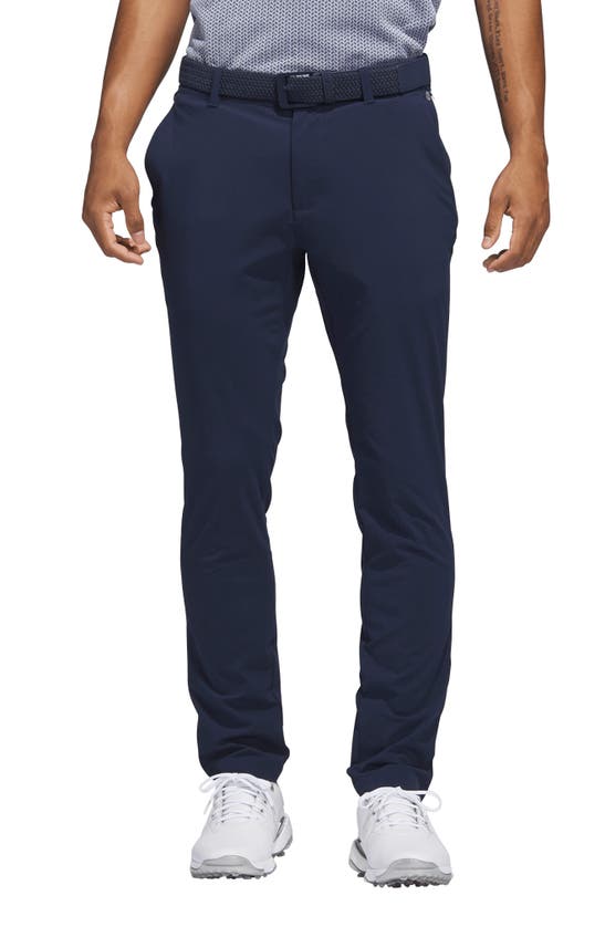 Adidas Golf Water Repellent Golf Pants In Collegiate Navy