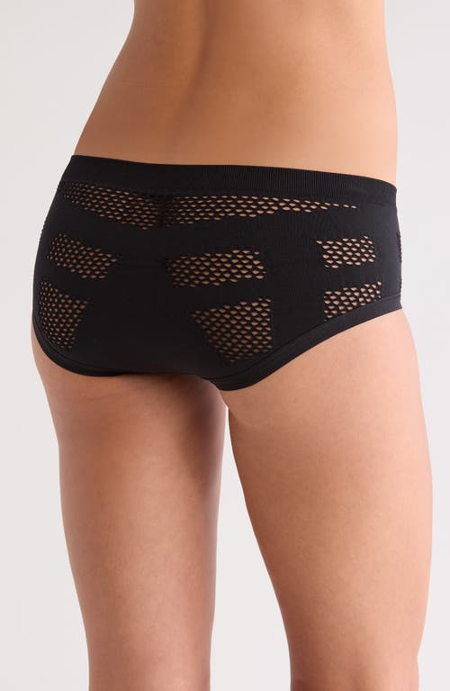 Hauty Midnight Hipster Panties In Black