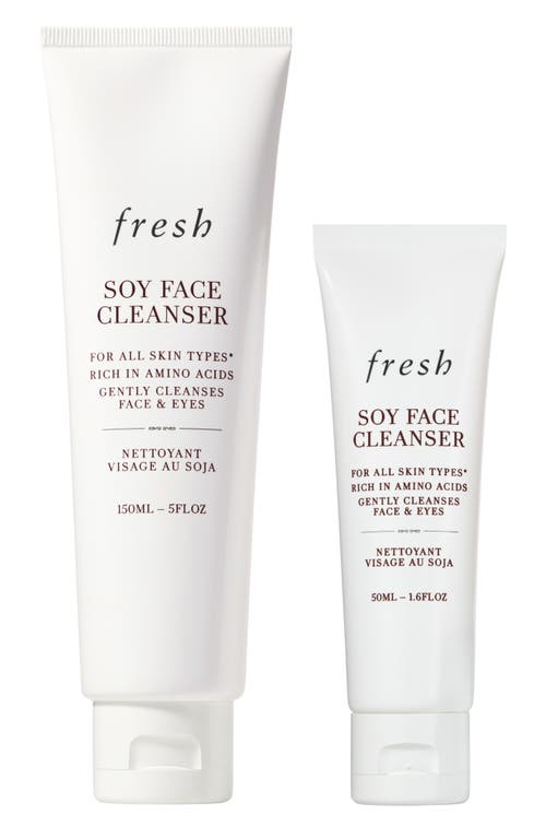 Fresh® Cleanse Around the Clock Soy Face Cleanser Duo Set $54 Value