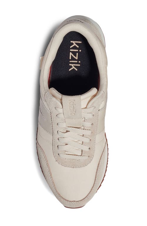 Shop Kizik Milan Hands-free Sneaker In Bone