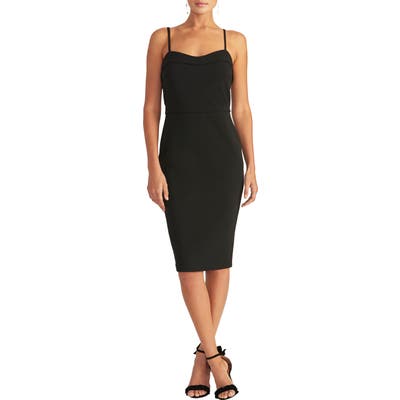 Rachel Rachel Roy Scuba Crepe Sheath Dress, Black
