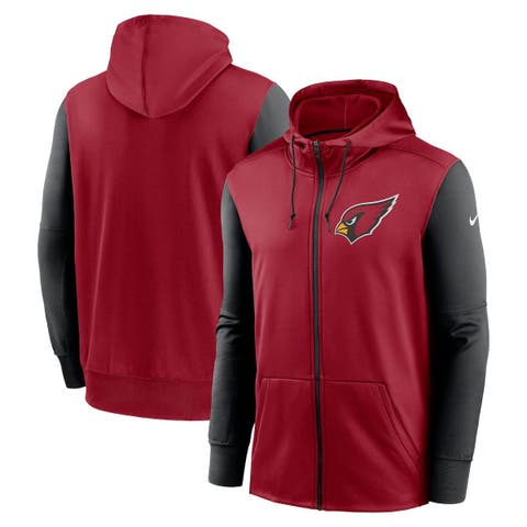 Men's Nike Charcoal Arizona Cardinals 2021 NFL Crucial Catch Therma Pullover  Hoodie