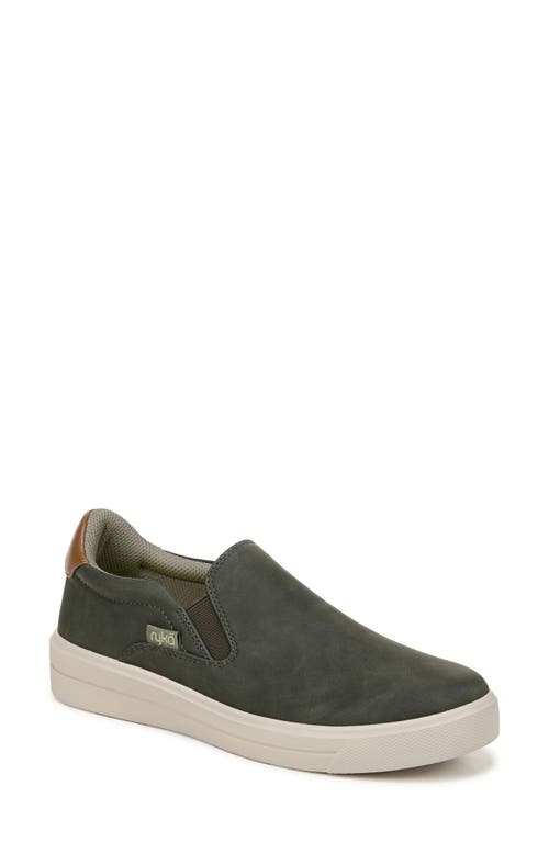 Shop Ryka Rykä Viv Low Top Slip On Sneaker In Alpine Green