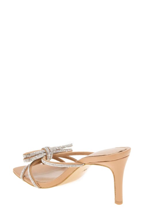 Shop Bcbg Selma Slide Sandal In Tan/clear