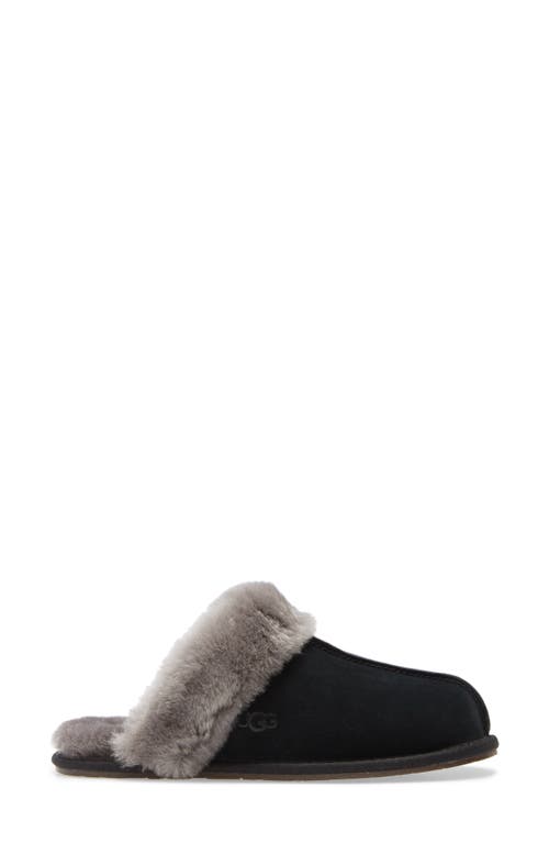 Shop Ugg(r) Scuffette Ii Slipper In Black/grey Suede