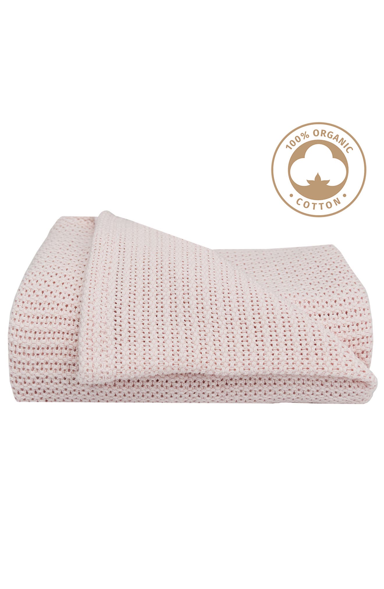 Living Textiles Organic Cotton Thermal Knit Baby Blanket Nordstrom