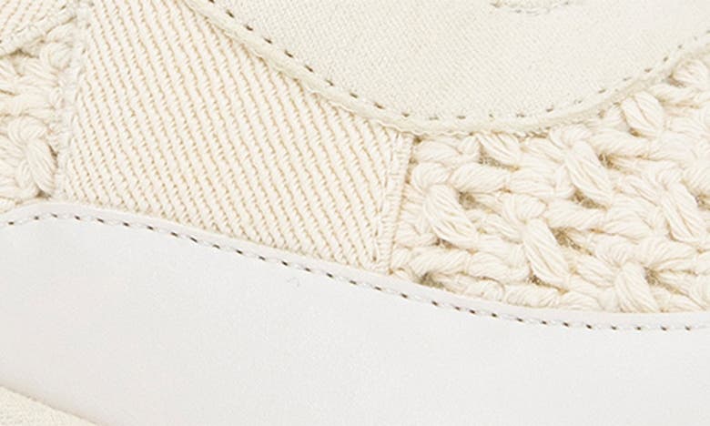 Shop Reaction Kenneth Cole Klancy Sneaker In Porcelain Crochet