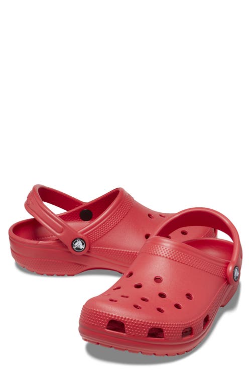 Crocs Classic Clog In Varsity Red