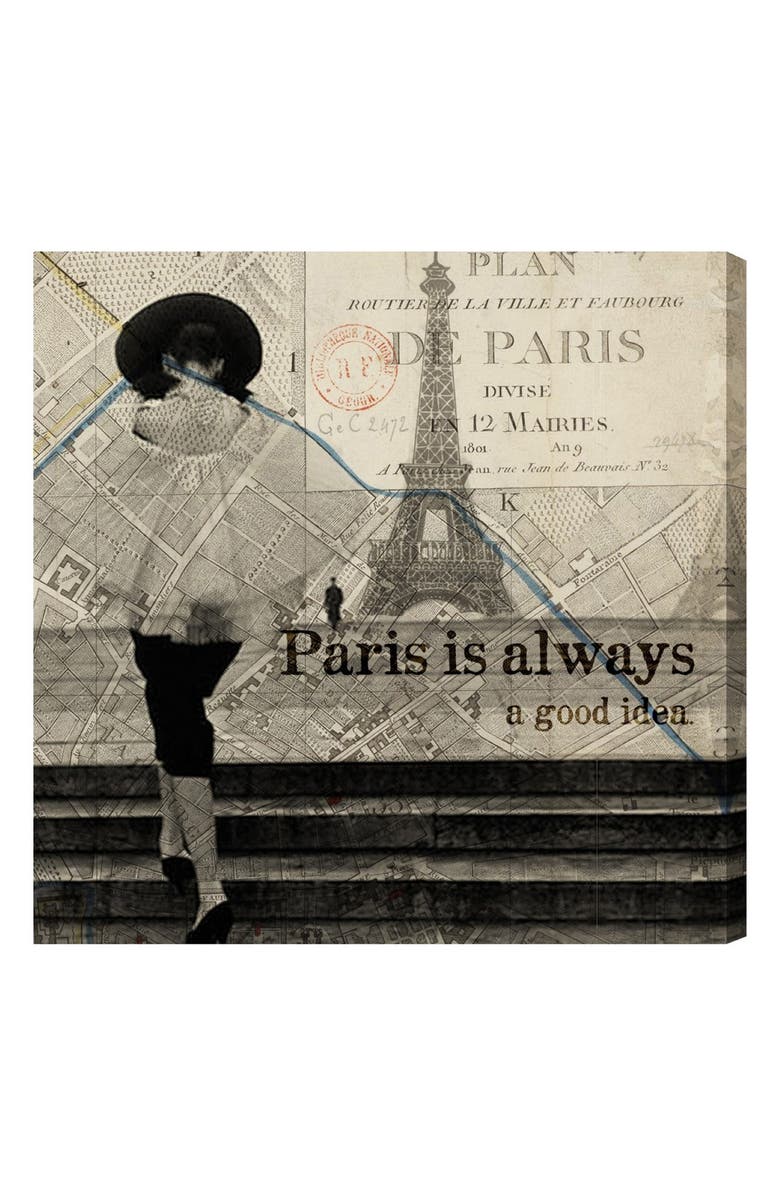 Oliver Gal 'Paris Is Always a Good Idea' Wall Art Nordstrom
